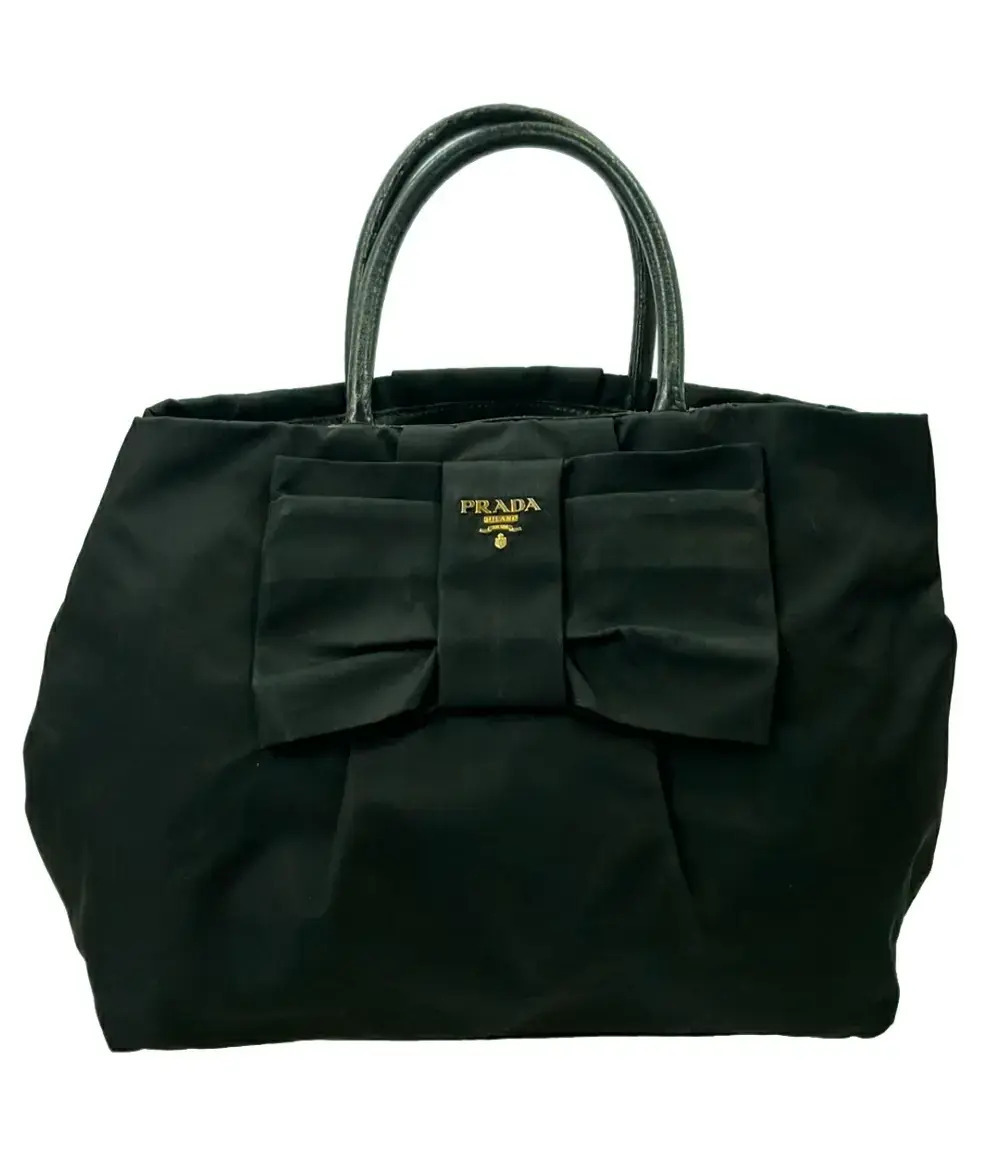 Prada Tessuto Shoulder Bag Black
